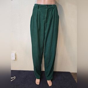 Cider Green Wide Leg Pants